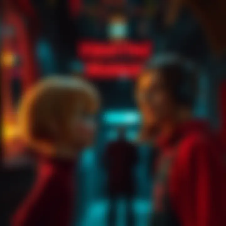 A guest at Zak Bagans' Haunted Museum feeling a mysterious presence while looking at Peggy the Doll