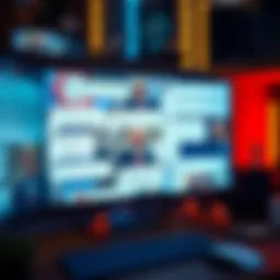 A collage of a computer screen displaying bot comments and images from the Voidzilla video about Trump's letter to Epstein.