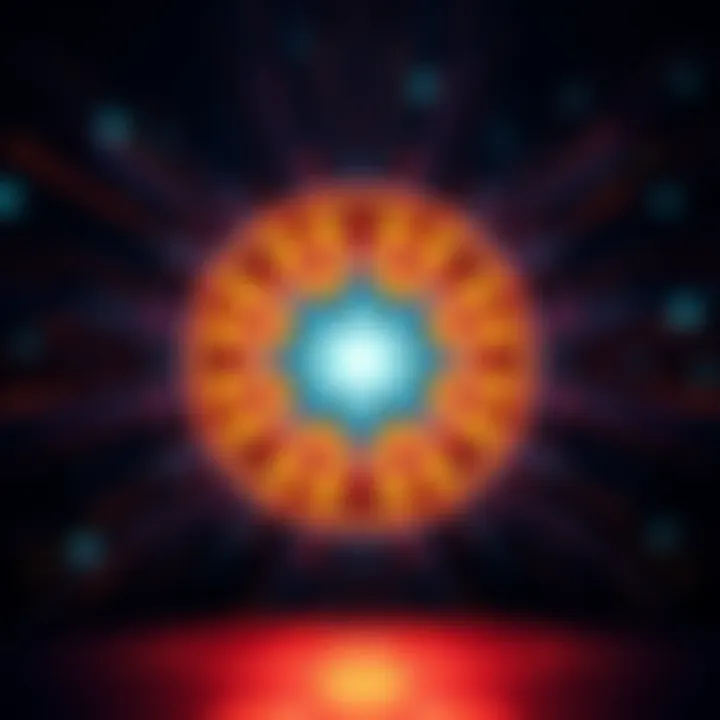 A six-pointed star design symbolizing harmony and resonance in energy technology and AI.