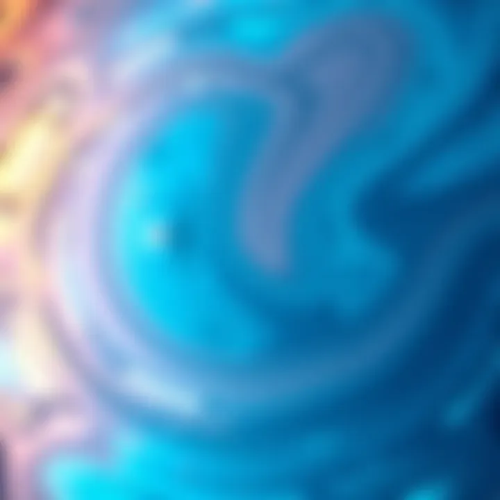 Visual patterns created in water from sound waves