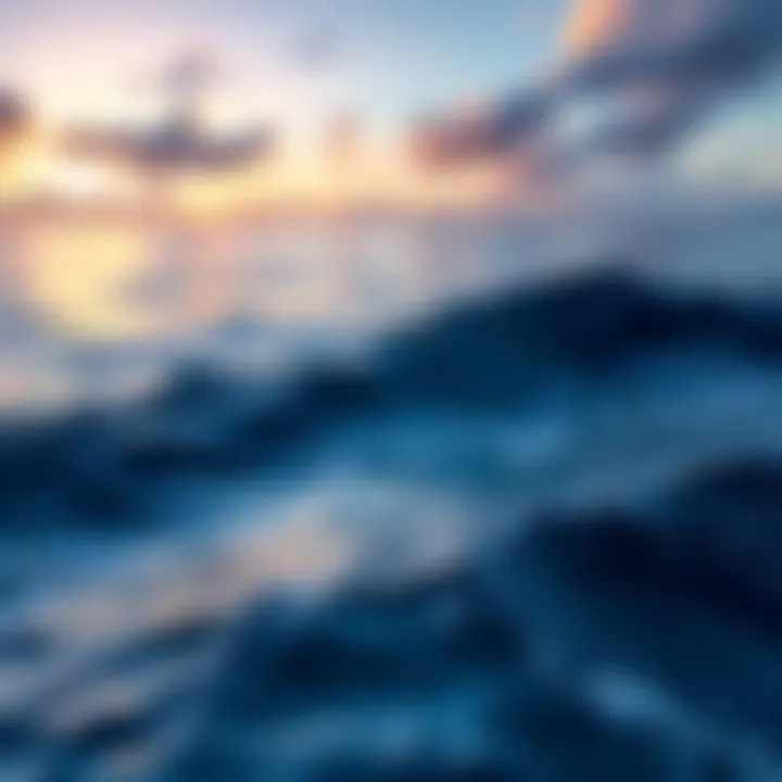 A serene ocean scene representing the emotional depth and intuitive nature of water signs in astrology.