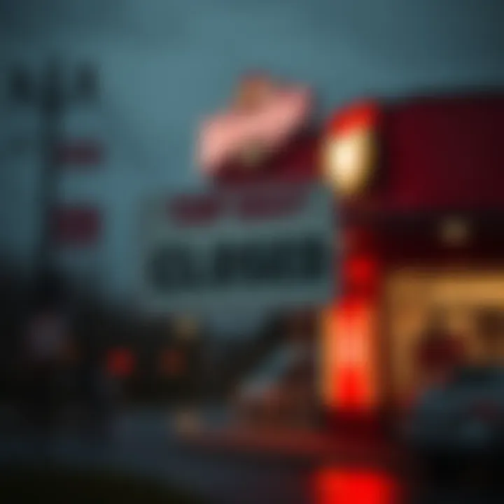 A closed Wendy's restaurant with a sign indicating temporary closure, highlighting sudden shutdowns across the country.