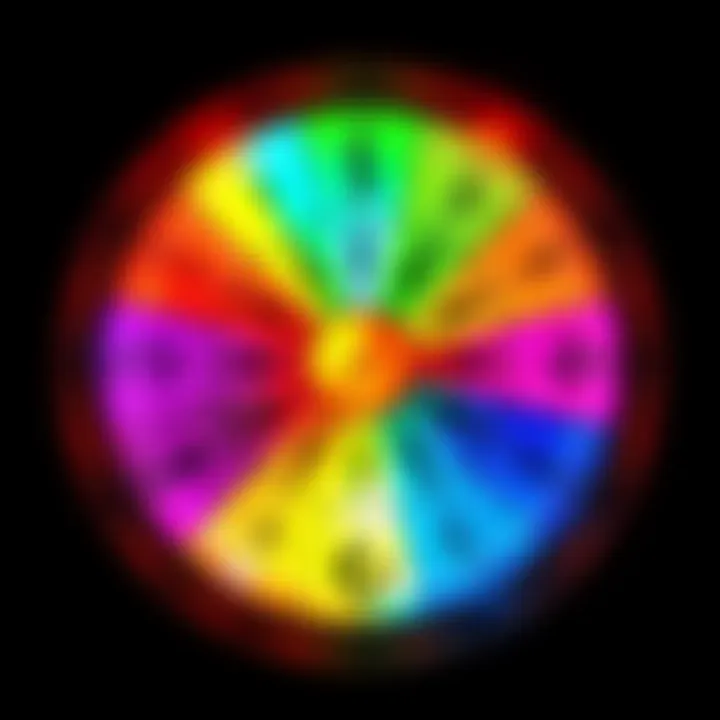 A colorful representation of the Wheel of the Year with symbols for solstices and equinoxes marking seasonal changes, highlighting the dates variation.
