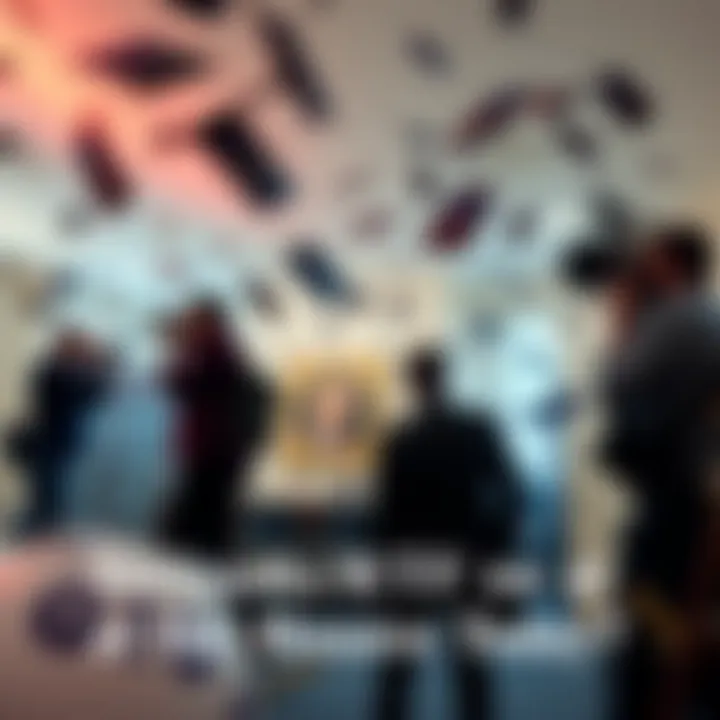 A chaotic scene depicting the confusion at the White House, with staff members in animated discussions and reporters capturing the moment.