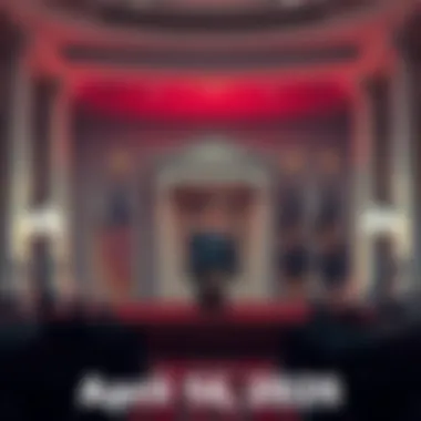 President addressing the nation during a press briefing at the White House