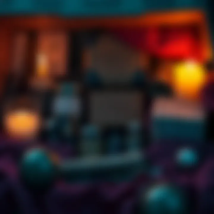 A view of basic altar supplies, including candles and herbs, packed inside the Witch Casket April Box with a disappointed expression from a subscriber.