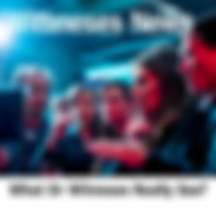 A group of witnesses discussing their experiences after an incident, showing various facial expressions and gestures.