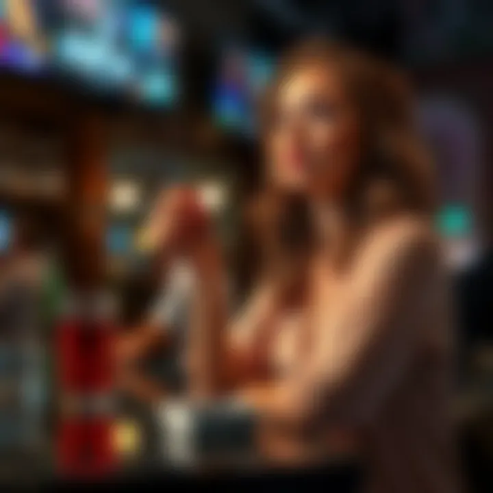 A woman sitting alone at a bar, looking thoughtful, with a drink in hand, considering her recent experience with an Aries man.