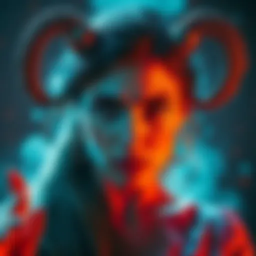 A determined woman visualizes her plan for revenge against an Aquarius man, showing emotions of betrayal and strength