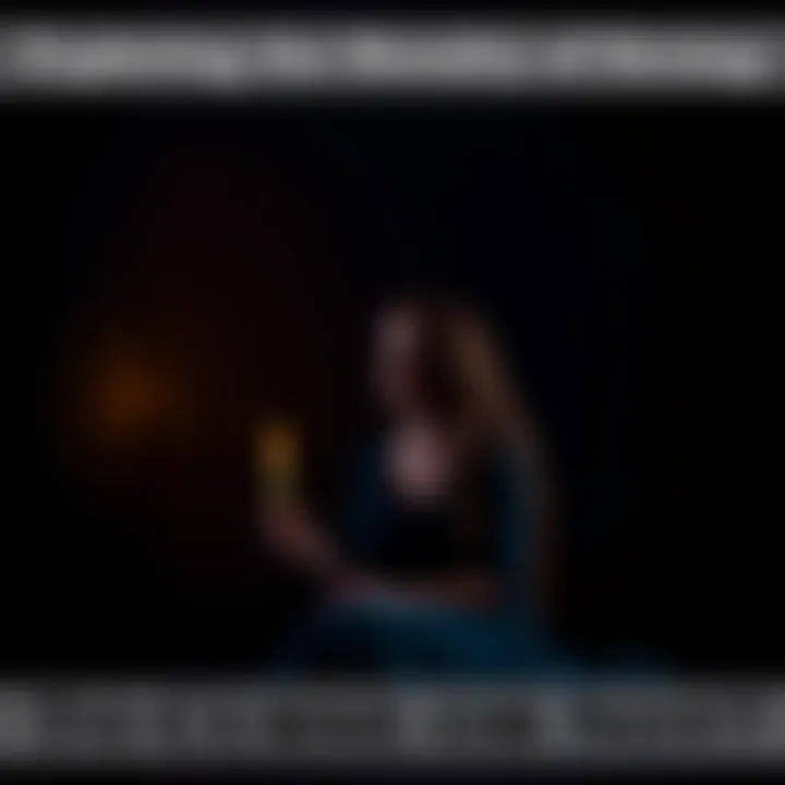 A woman sitting alone in a dimly lit room holding a candle, representing contemplation of hexing someone.