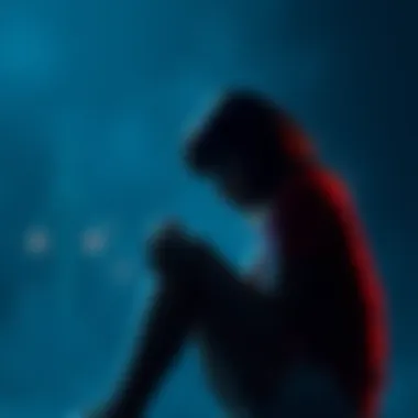 A woman sitting alone, looking sad and lost in thought, reflecting on love and betrayal.