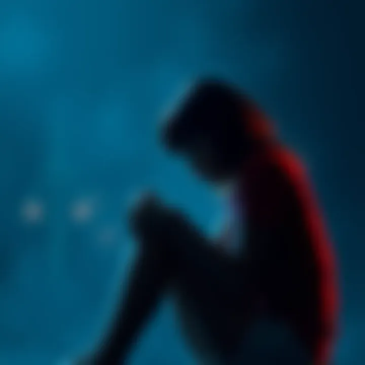 A woman sitting alone, looking sad and lost in thought, reflecting on love and betrayal.