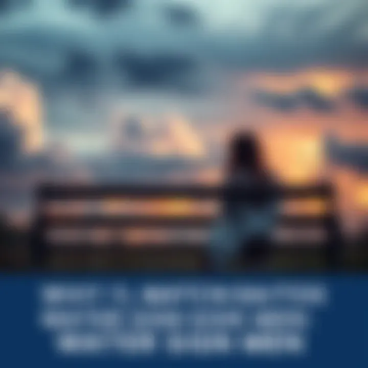 A woman sitting alone on a bench, looking thoughtful and sad, with a cloudy sky in the background, symbolizing heartbreak and emotional struggle after relationships with water sign men.