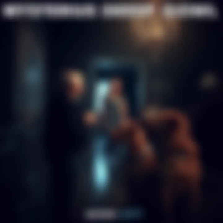 Texas homeowner stands in her dark dining room, startled, while her two dogs react to a mysterious deep growl at night.