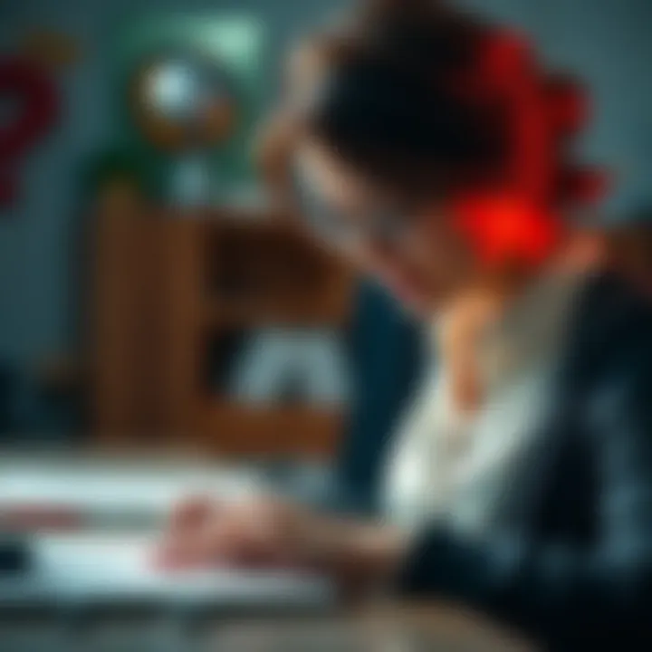 Woman Using Right Hand A 35-year-old woman writing with her right hand, showcasing right dominance in her skills and activities.