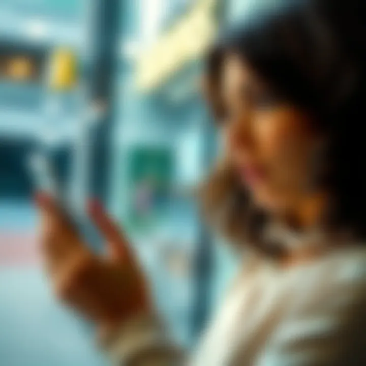 A woman looks surprised while holding her smartphone, the screen showing a call connected, with a puzzled expression on her face.