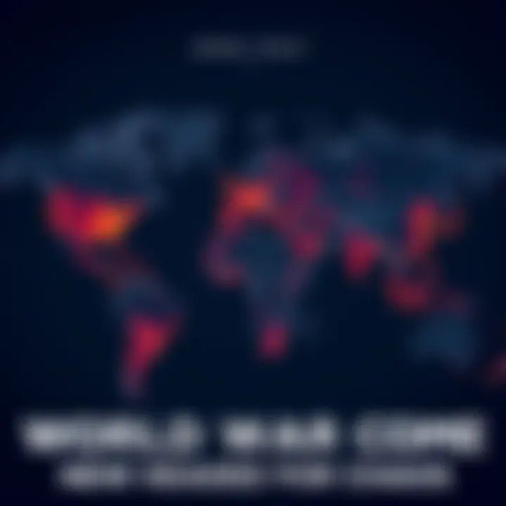 A world map highlighting regions of tension and conflict that could lead to global war