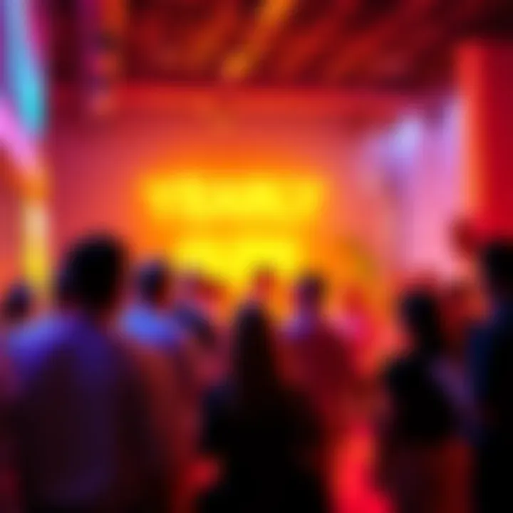 A group of people discussing ideas for yearly glow up submakers for 2026 in a lively forum setting.