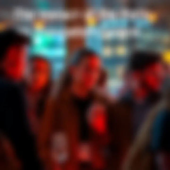 Group of young adults engaged in a conversation about relationships and societal issues, showing signs of concern.