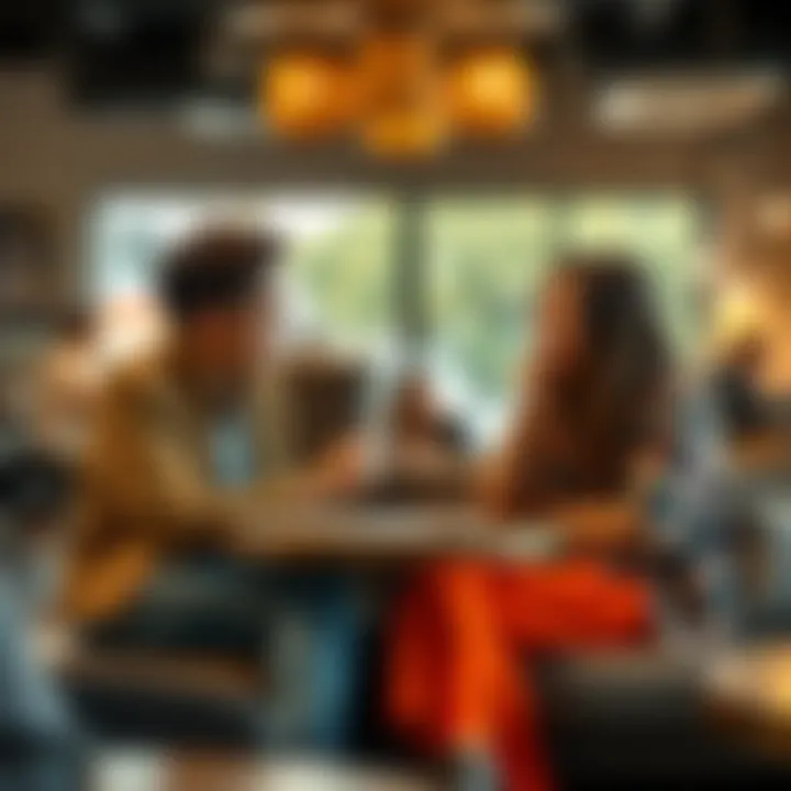 An 18-year-old and a 21-year-old sitting together, talking about their relationship and receiving mixed opinions from friends, surrounded by a casual setting.