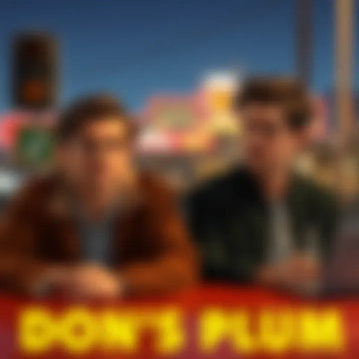 Young DiCaprio and Maguire in Don's Plum Leonardo DiCaprio and Tobey Maguire portray friends in a tense moment from Don's Plum, capturing the feeling of youthful angst in Los Angeles.