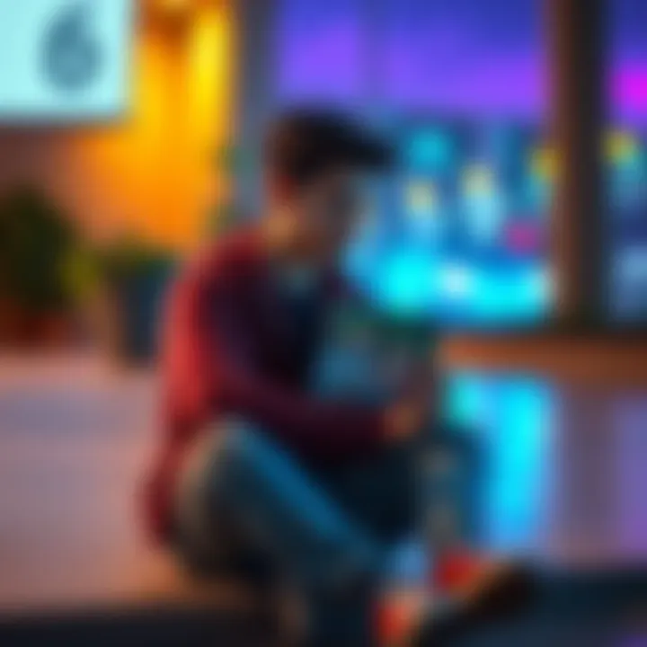 A 19-year-old sitting alone, looking pensive while holding a photo of family members, symbolizing family struggles and hope for better relationships.