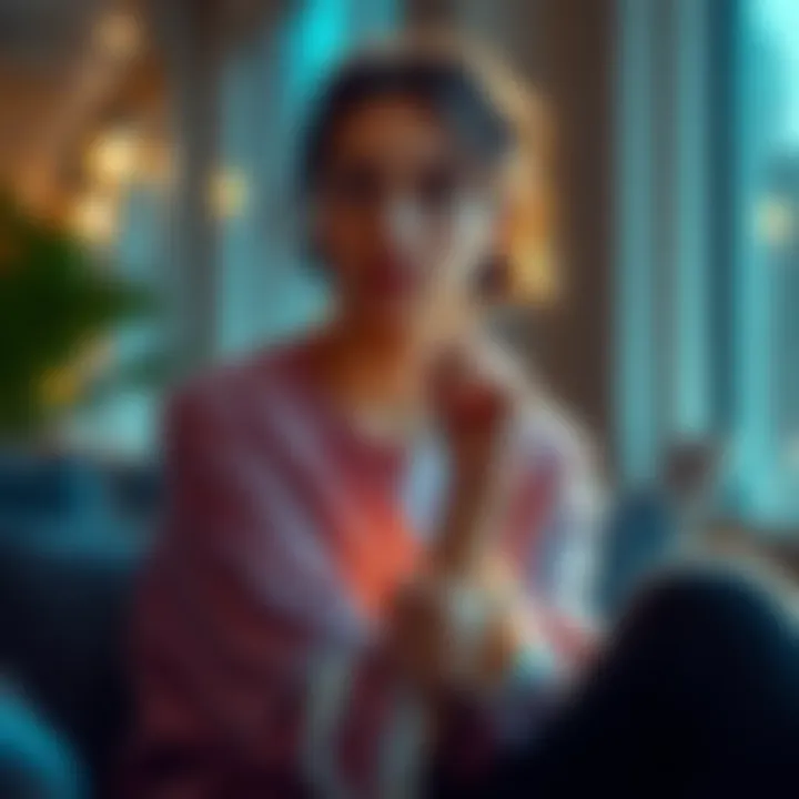 A 22-year-old woman sitting thoughtfully, looking for genuine advice and insights for personal growth.