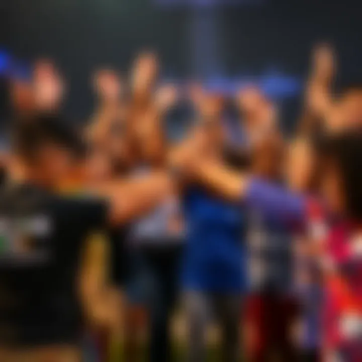 A diverse group of young people from different cultures joining hands in celebration, symbolizing unity and engagement during Global Panama Youth Day.