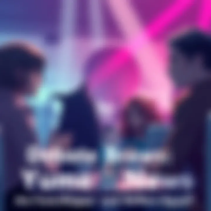 A group of people discussing passionately about yume shipping and shifting beliefs in a lively forum setting