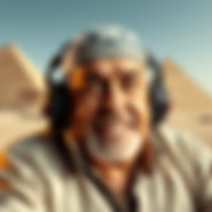 Dr. Zahi Hawass discussing Egyptology and artifacts on the Joe Rogan Experience