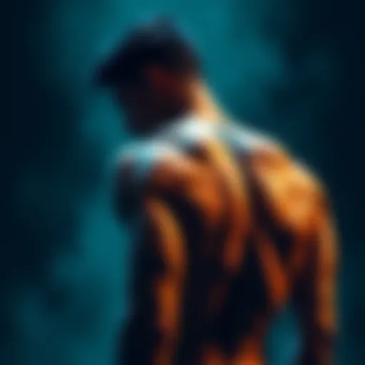 Zak reveals his unique back tattoo with a scratch on the upper part after a recent taunt