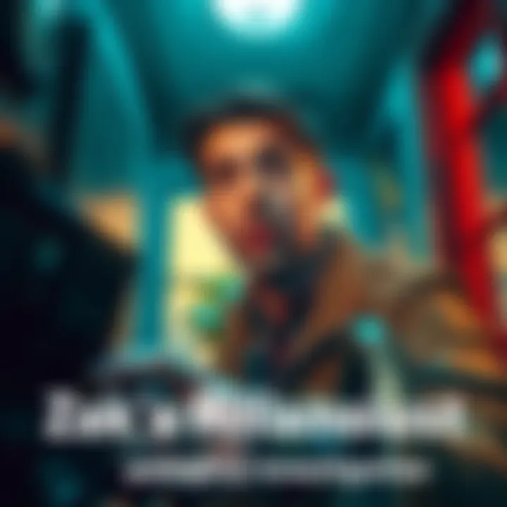 Zak makes a straight-faced joke while investigating a spooky area, capturing viewers' laughter.