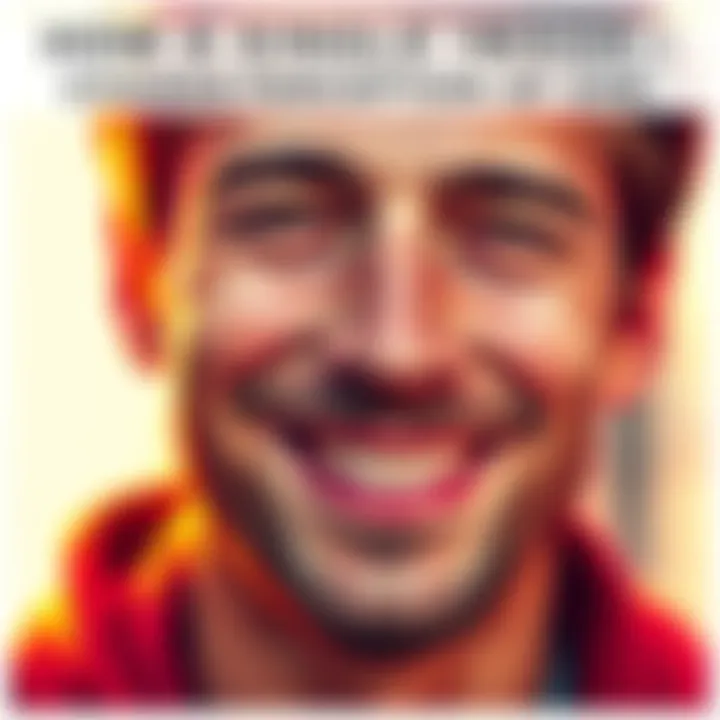 A photo of Zak that changed perceptions A close-up of Zak smiling, with a bright background that highlights his expression.