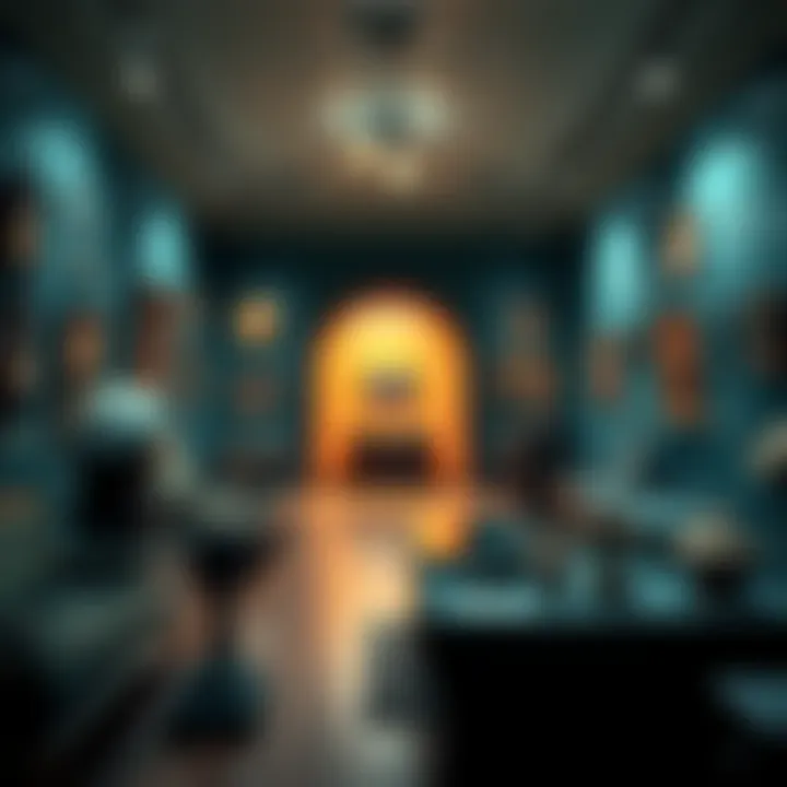 Inside Zak's Museum showcasing a variety of artifacts and art pieces, reflecting his legacy