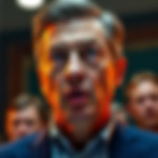 Ukrainian President Zelensky speaking during the Diary of a CEO interview, showing an intense expression
