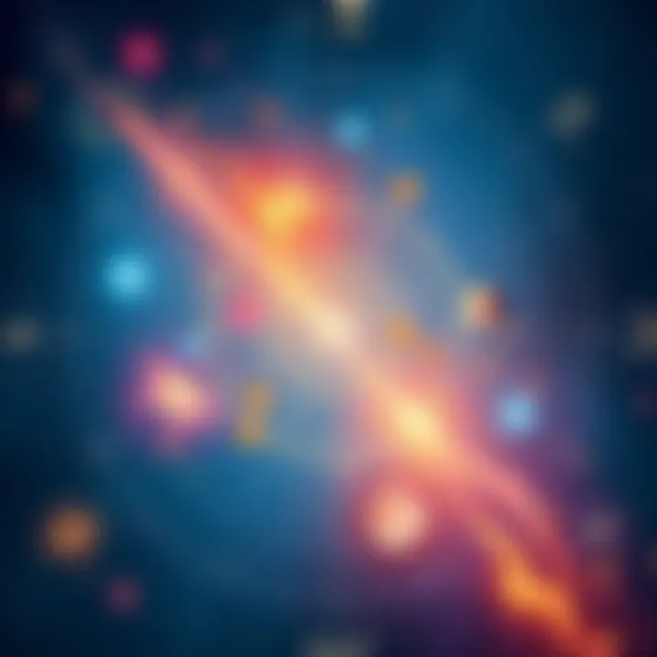 A mesmerizing illustration depicting the twelve zodiac signs intertwined with cosmic elements and constellations.