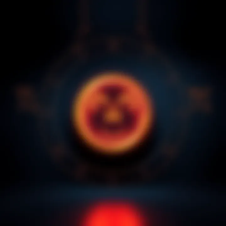 A zodiac sign symbol surrounded by contrasting expressions of care and enjoyment, depicting a person watching others in distress with a sly smile.