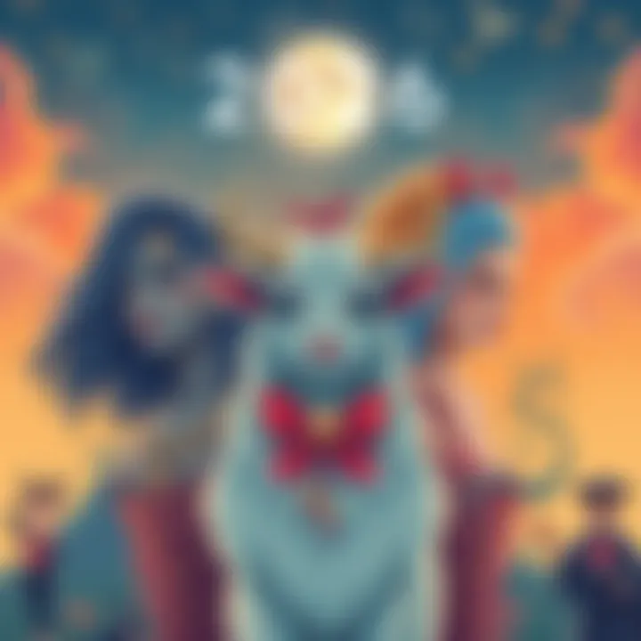 Illustration of zodiac signs with a focus on Aquarians, Geminis, Tauruses, and Pisceans, featuring elements of fashion and charm.