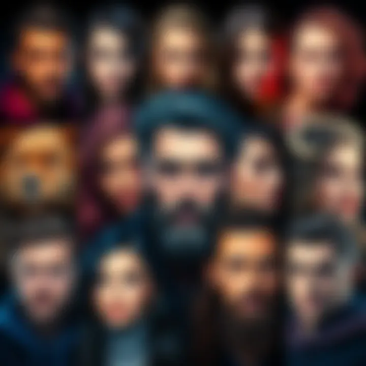 A collage showing different people with zodiac signs, highlighting various traits and styles associated with each sign.