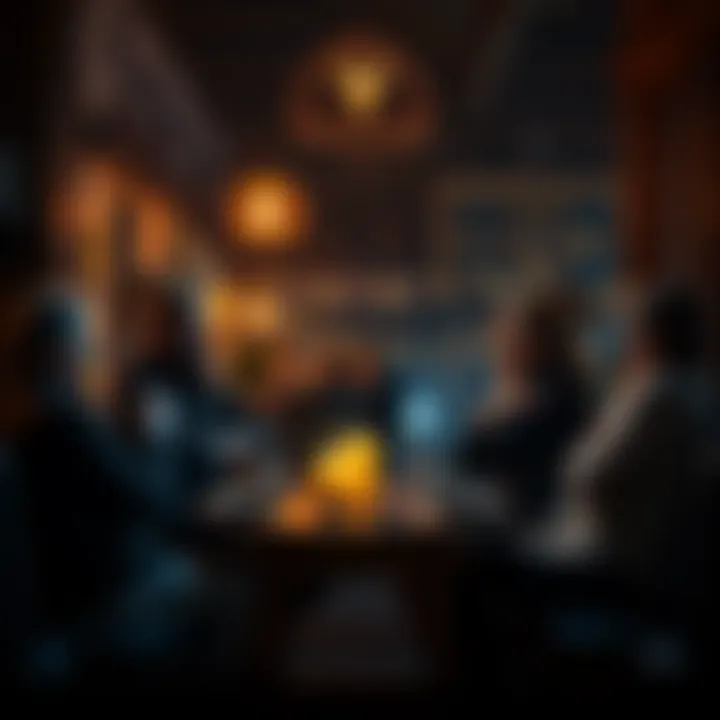 Capricorns discussing their favorite attractive zodiac signs at a cozy gathering