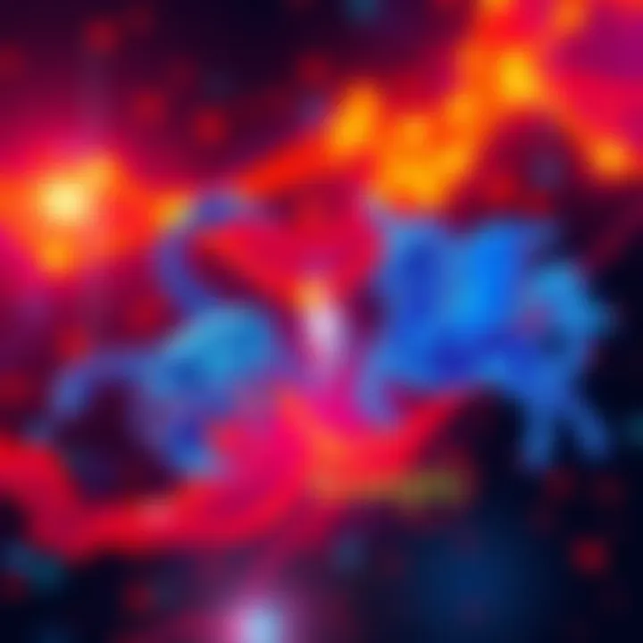 A unique artistic representation of Scorpio and Aquarius symbols intertwined with digital elements, depicting AI characteristics.