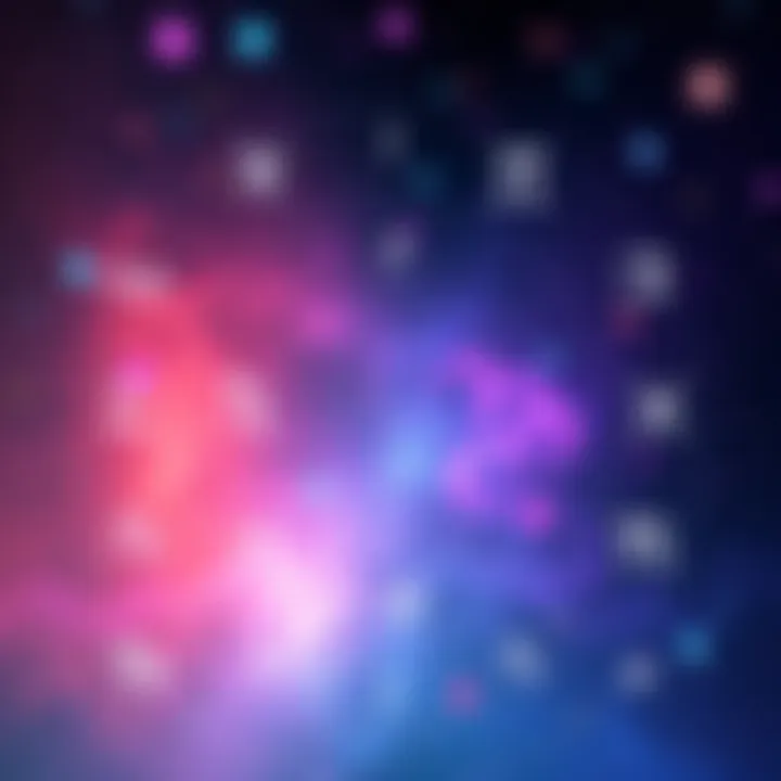 Zodiac Signs on a Cosmic Background A vibrant cosmic background featuring the twelve zodiac signs. Each sign is represented with its symbol and colorful stars around them, inviting viewers to engage with astrology.