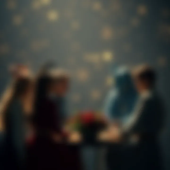 Different zodiac signs gathered together sharing their views on Scorpio traits like passion and loyalty.