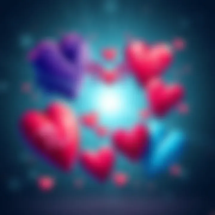 Illustration showing different zodiac signs surrounded by hearts, symbolizing loyalty and betrayal in relationships.