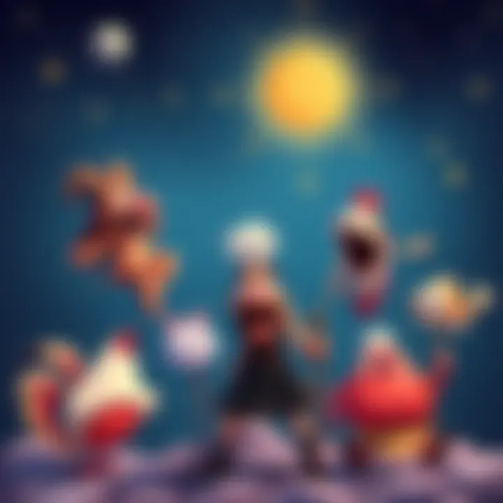 Cartoon illustrations of each zodiac sign showcasing their funny stereotypes, with Aries acting dramatic and Pisces looking dreamy.