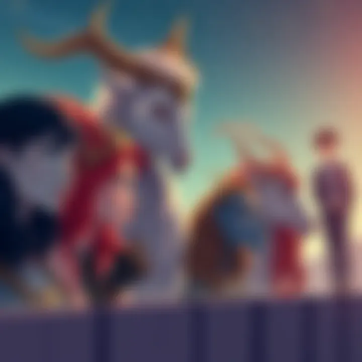 Zodiac Signs Ignoring Each Other Illustration of zodiac signs with some looking away from each other, depicting indifference and dismissiveness
