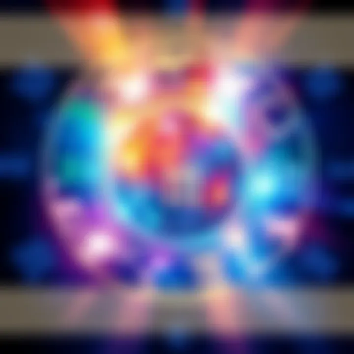 Zodiac Signs Traits Illustration showcasing symbols of the zodiac signs with traits represented around each sign