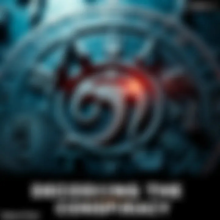 A collection of Zodiac symbols with cryptic codes around them, illustrating the connection between Zodiac cryptology and conspiracy theories.