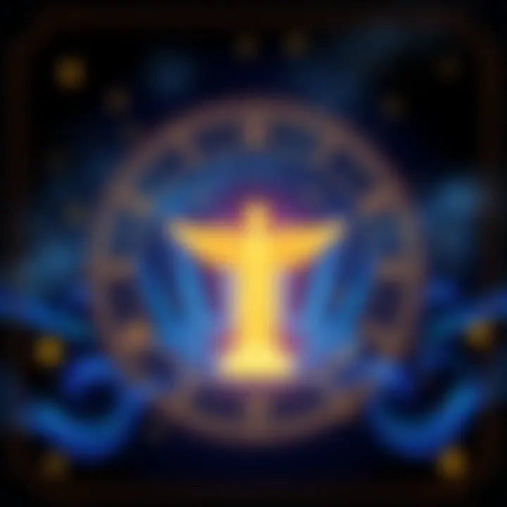 Zodiacal Releasing Graphic An illustration showing astrological symbols related to Zodiacal Releasing from the Lot of Victory, with stars and a glowing effect symbolizing growth and positive change.