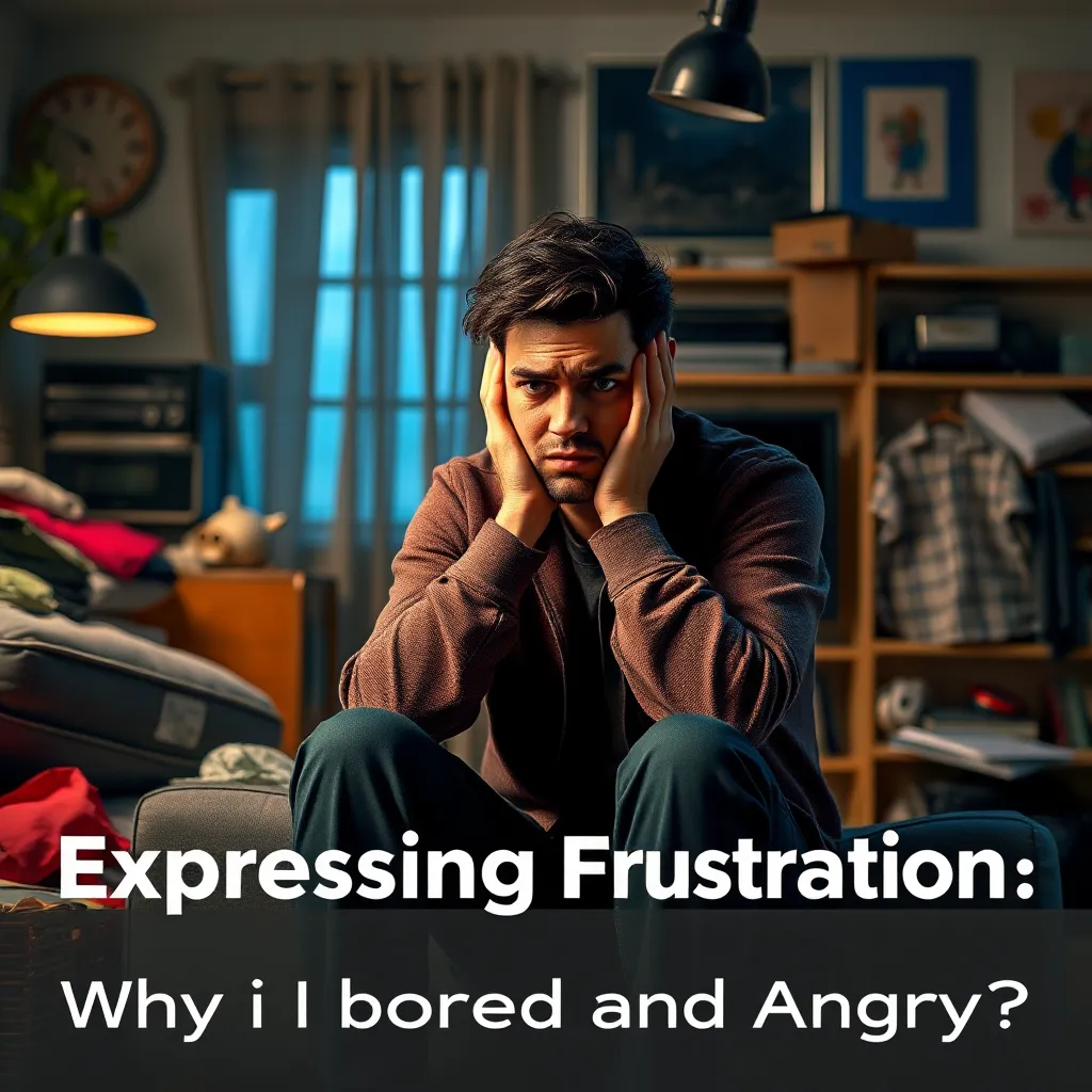 Brooding Angry Expressing Frustration: Why Am I Bored and Angry? : MysteryLores